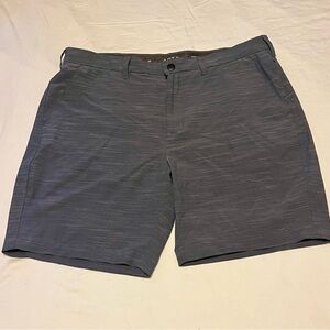 5/$7 Apt. 9 Premier Flex Striped Gray Men's Shorts